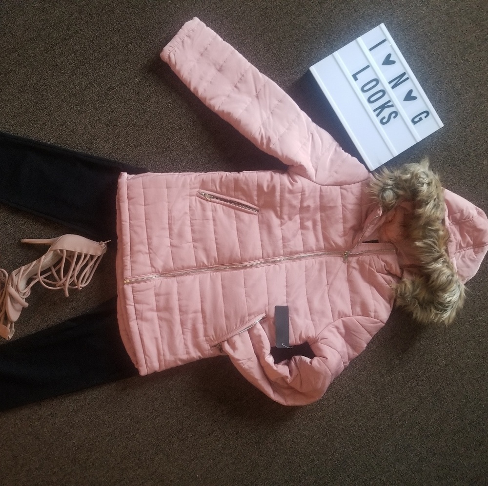 Puffer cozy jacket